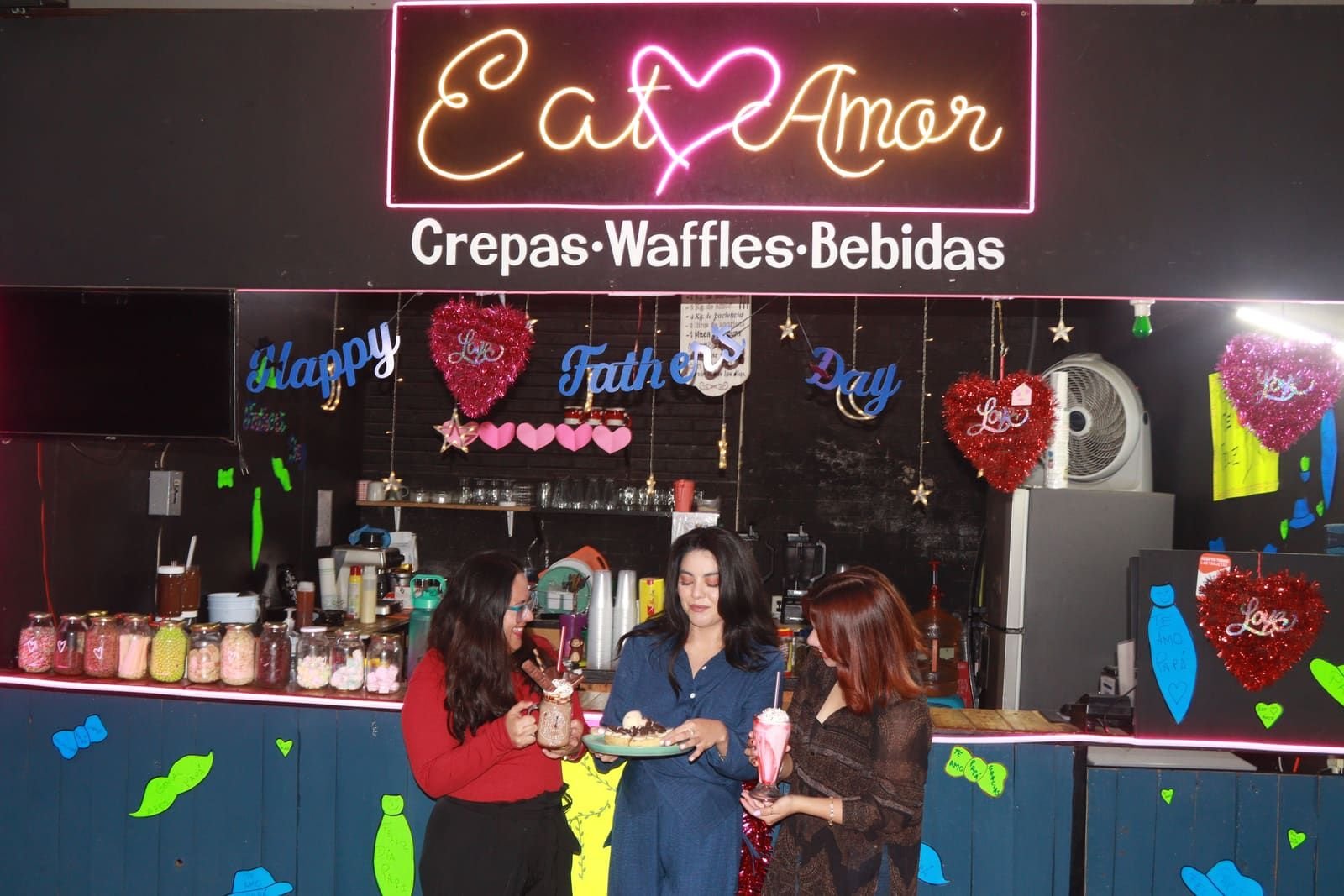 Fotografía de Eat Amor, local de crepas, waffles y bebidas en Pabellón Texcoco